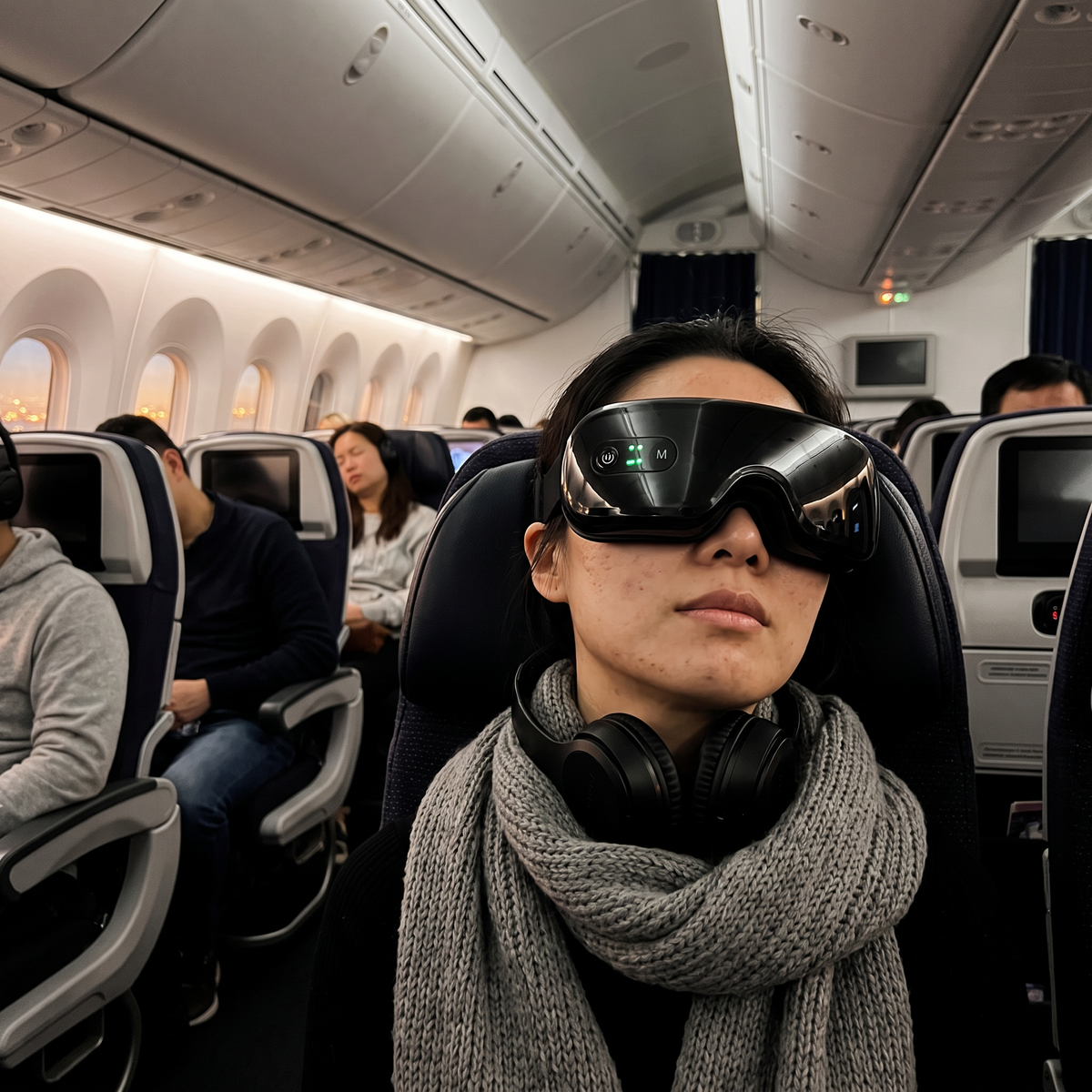 Lidly Pro on a long-haul flight