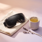 Lidly eye massager with chamomile tea